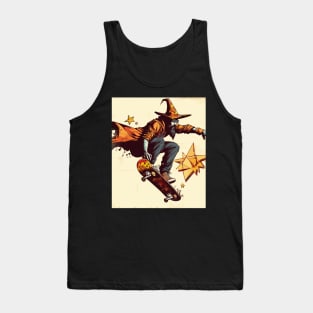 Trendy Skate wizard street art Tank Top